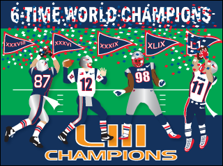 4-Time and XLIX Champions.
