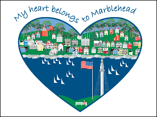 Heart Marblehead Harbor.